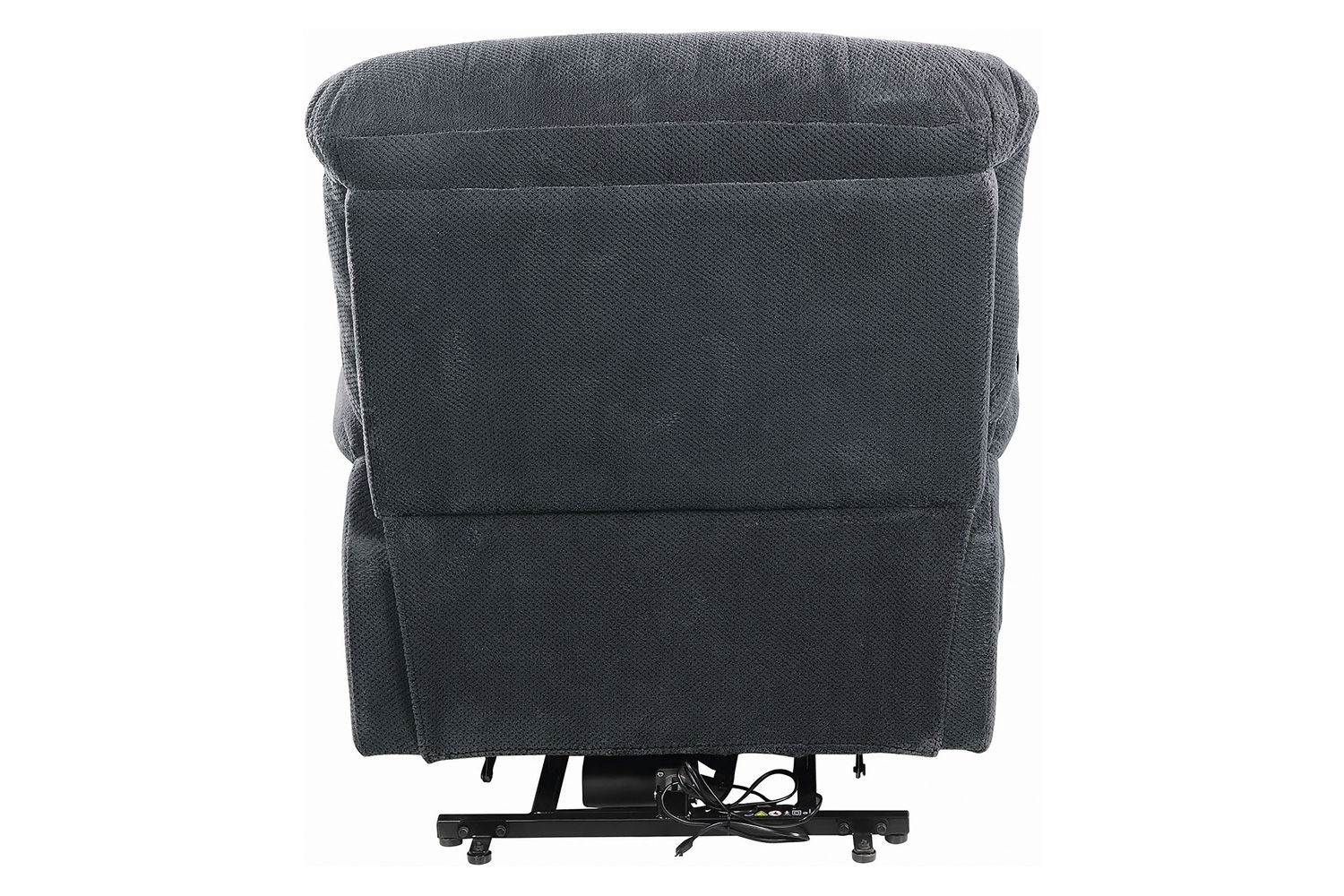 Coaster™ Upholstered Power Lift Recliner - Charcoal