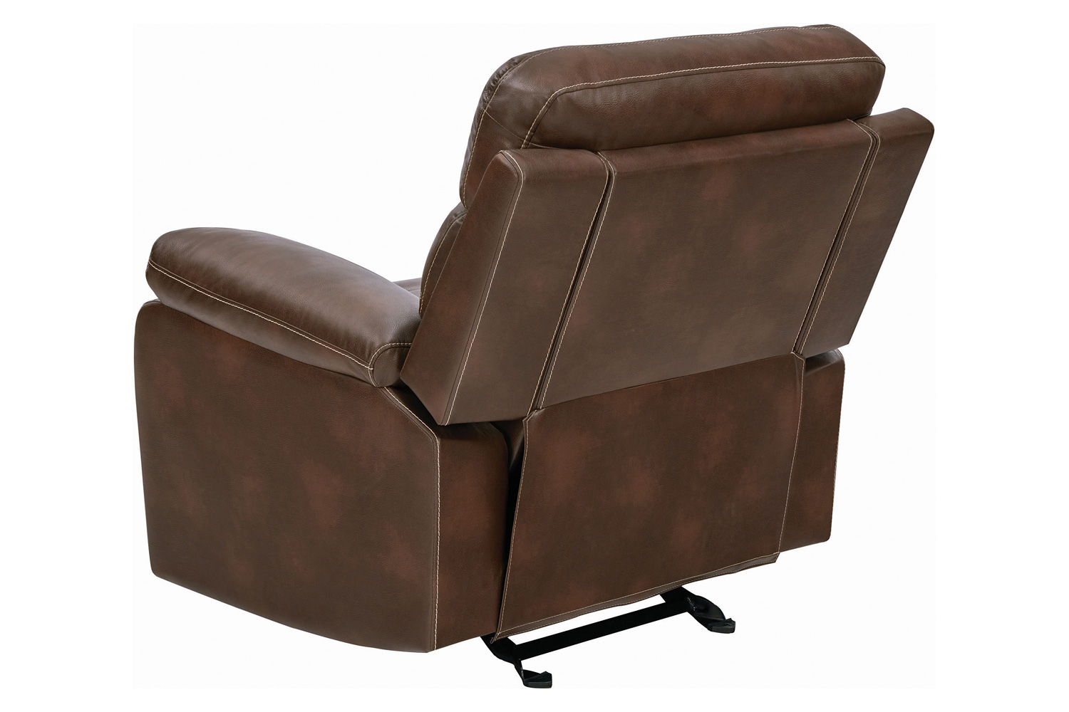 Coaster™ Damiano Upholstered Glider Recliner - Tri-Tone Brown