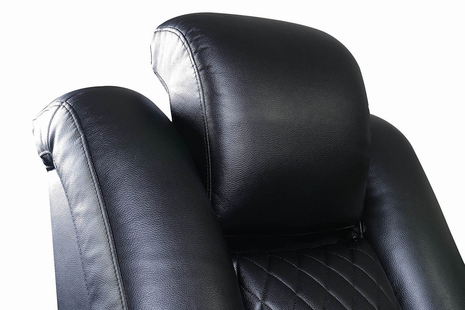 Coaster™ Delange Power Recliner With Headrest - Black