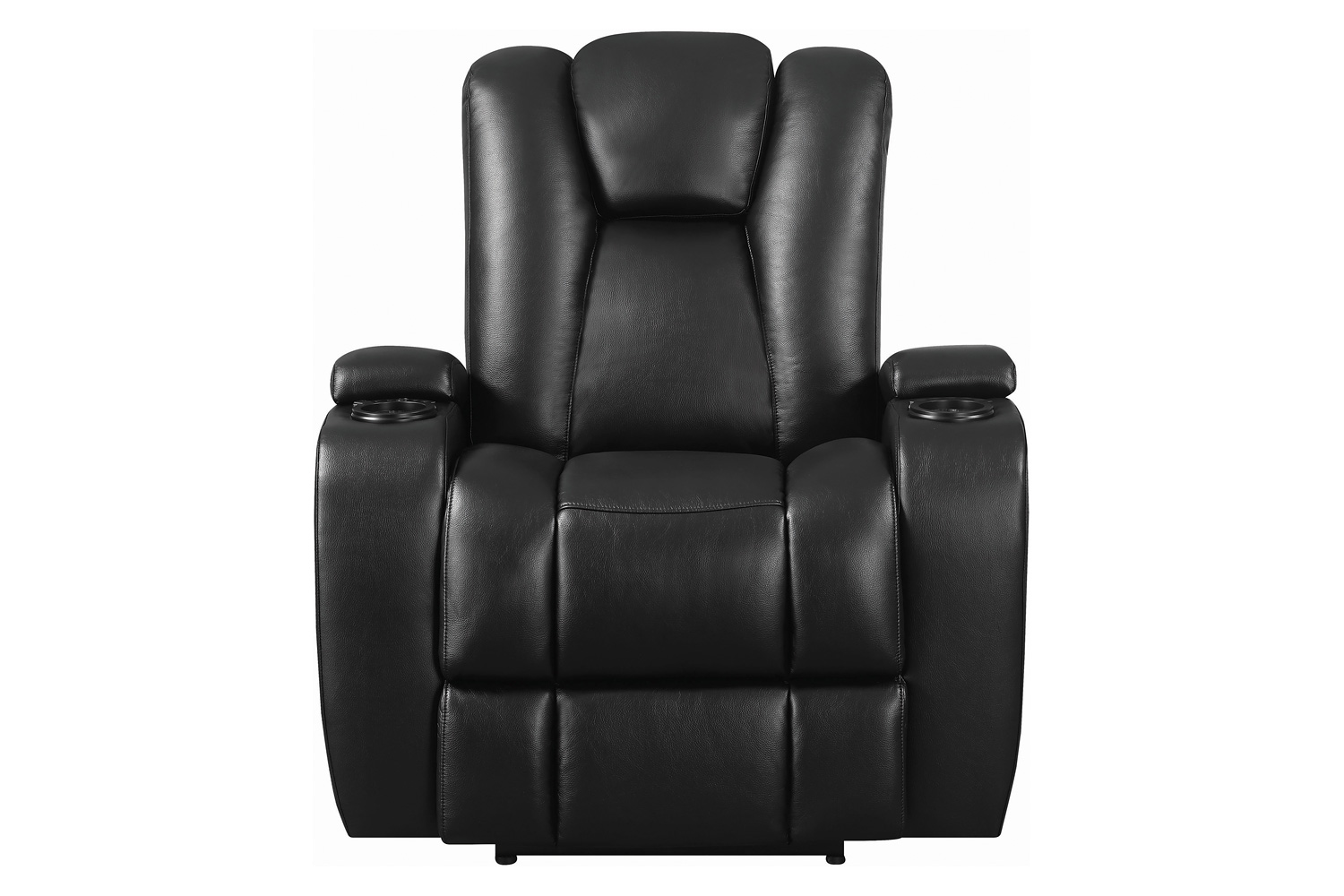 Coaster™ Delange Power Recliner With Headrest - Black