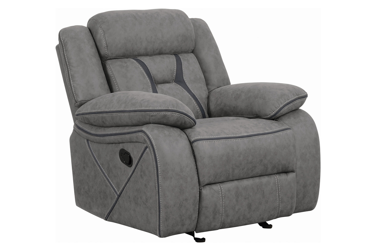 Coaster - Higgins Overstuffed Upholstered Glider Recliner