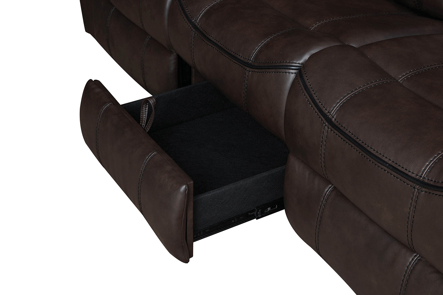 Coaster Sawyer Pillow Top Arm Motion Sofa - Cocoa