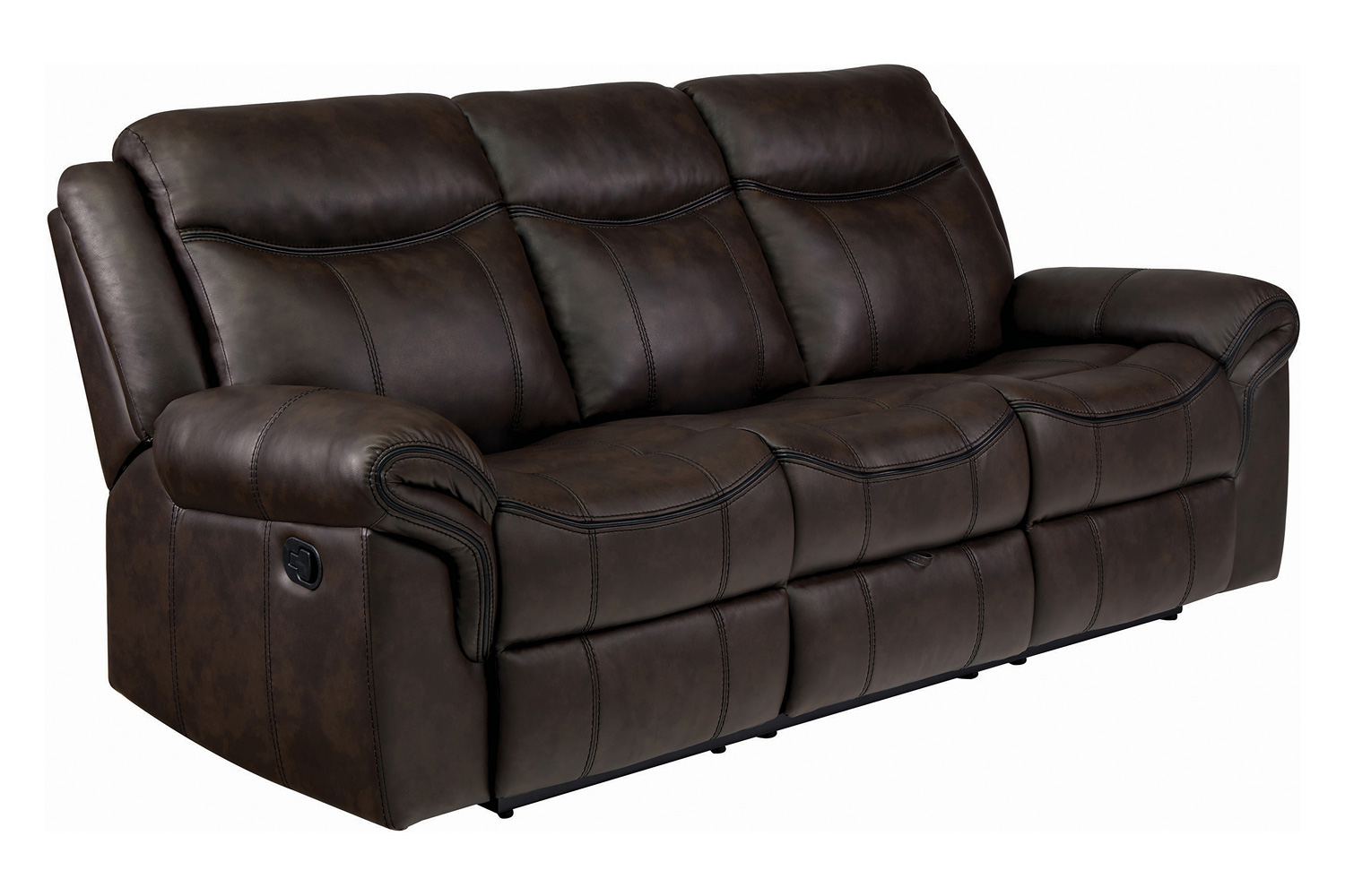 Coaster Sawyer Pillow Top Arm Motion Sofa - Cocoa