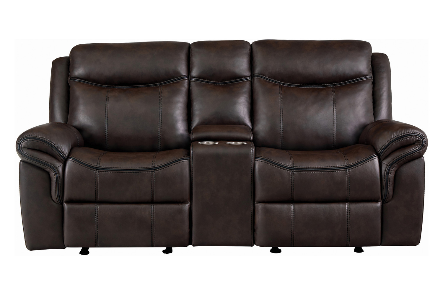 Coaster - Sawyer Glider Loveseat with Console