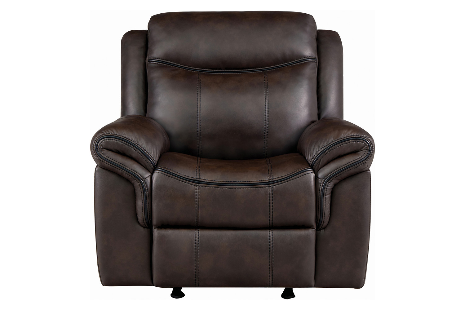 Coaster™ Sawyer Upholstered Glider Recliner - Cocoa