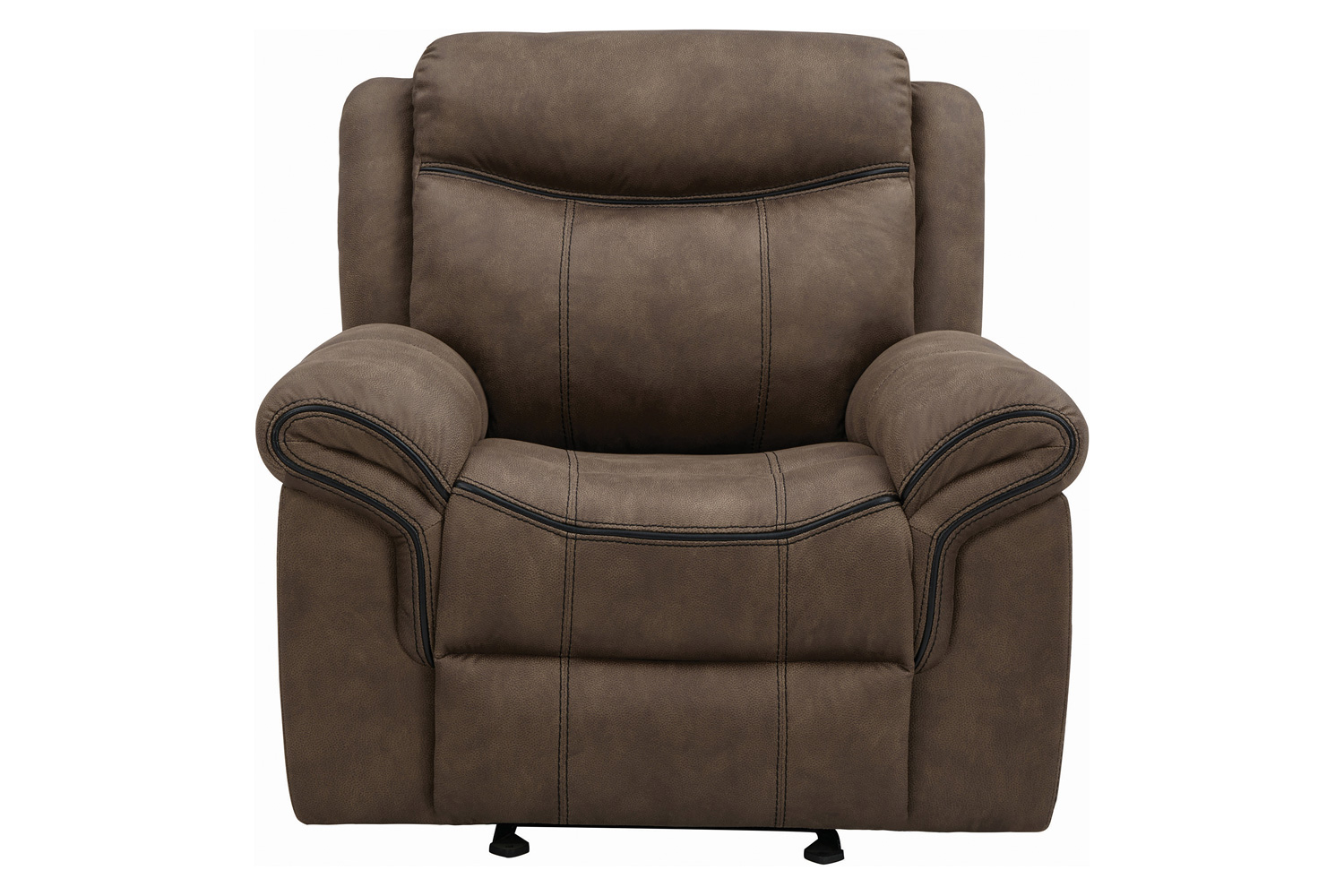 Coaster™ Sawyer Upholstered Glider Recliner - Macchiato