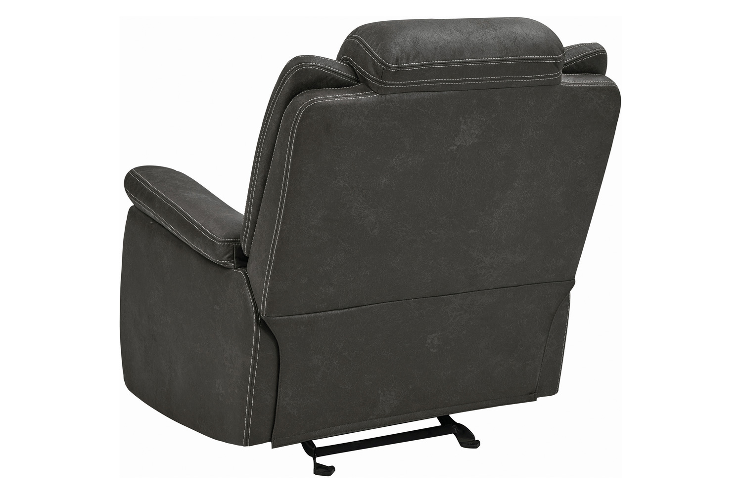 Coaster™ Wyatt Upholstered Glider Recliner - Gray