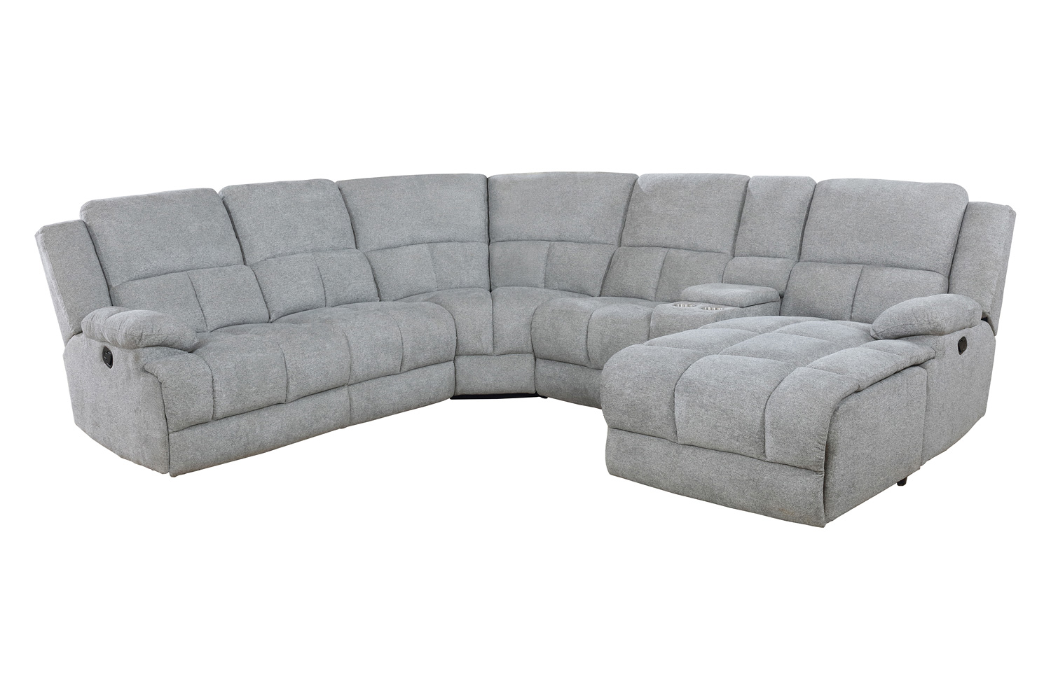 Coaster - Belize 6-Piece Pillow Top Arm Motion Sectional