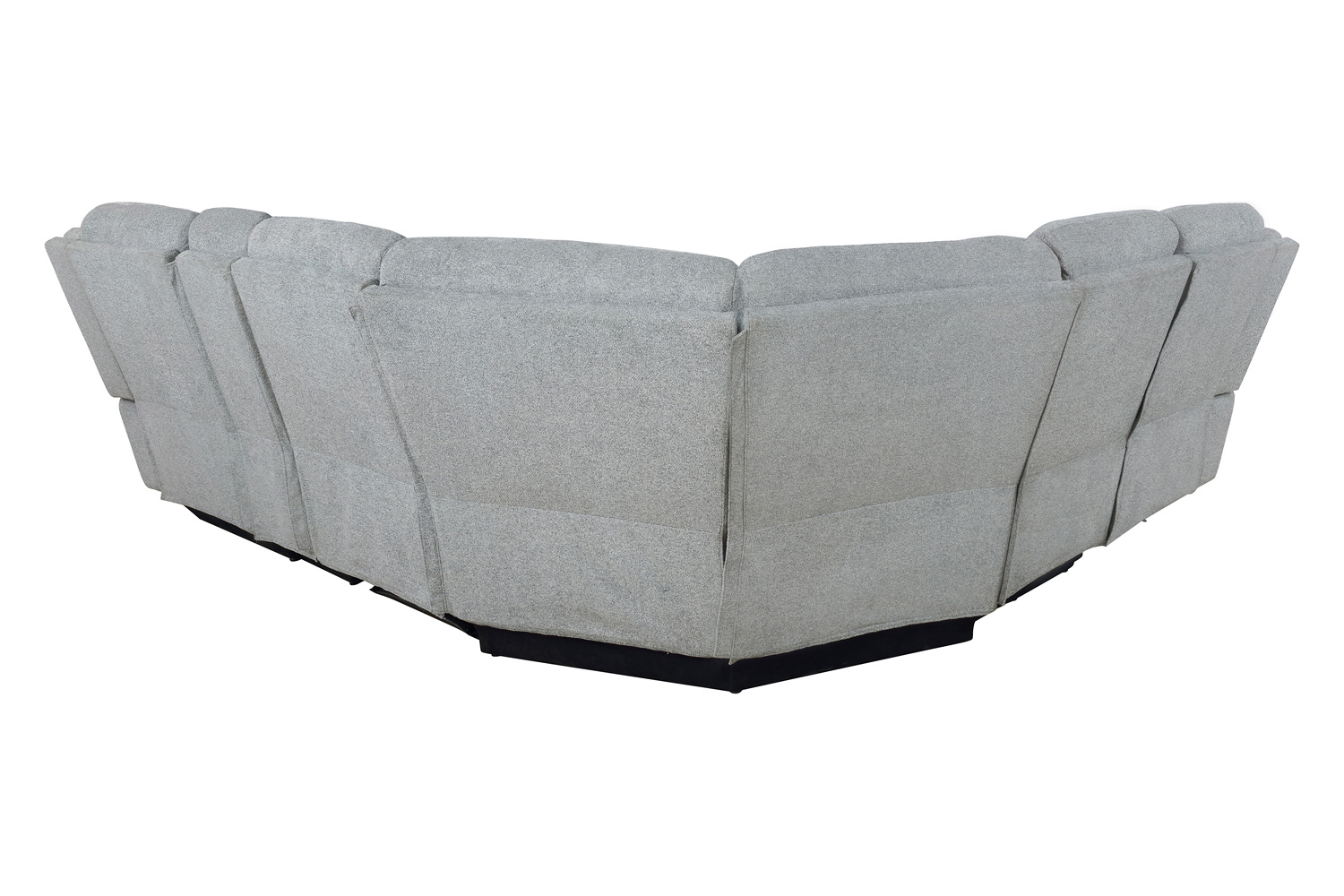 Coaster Belize 6-Piece Pillow Top Arm Motion Sectional - Gray