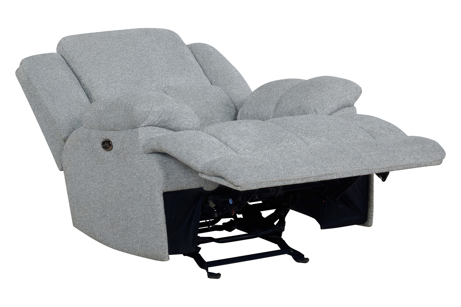 Coaster™ Waterbury Upholstered Glider Recliner - Gray