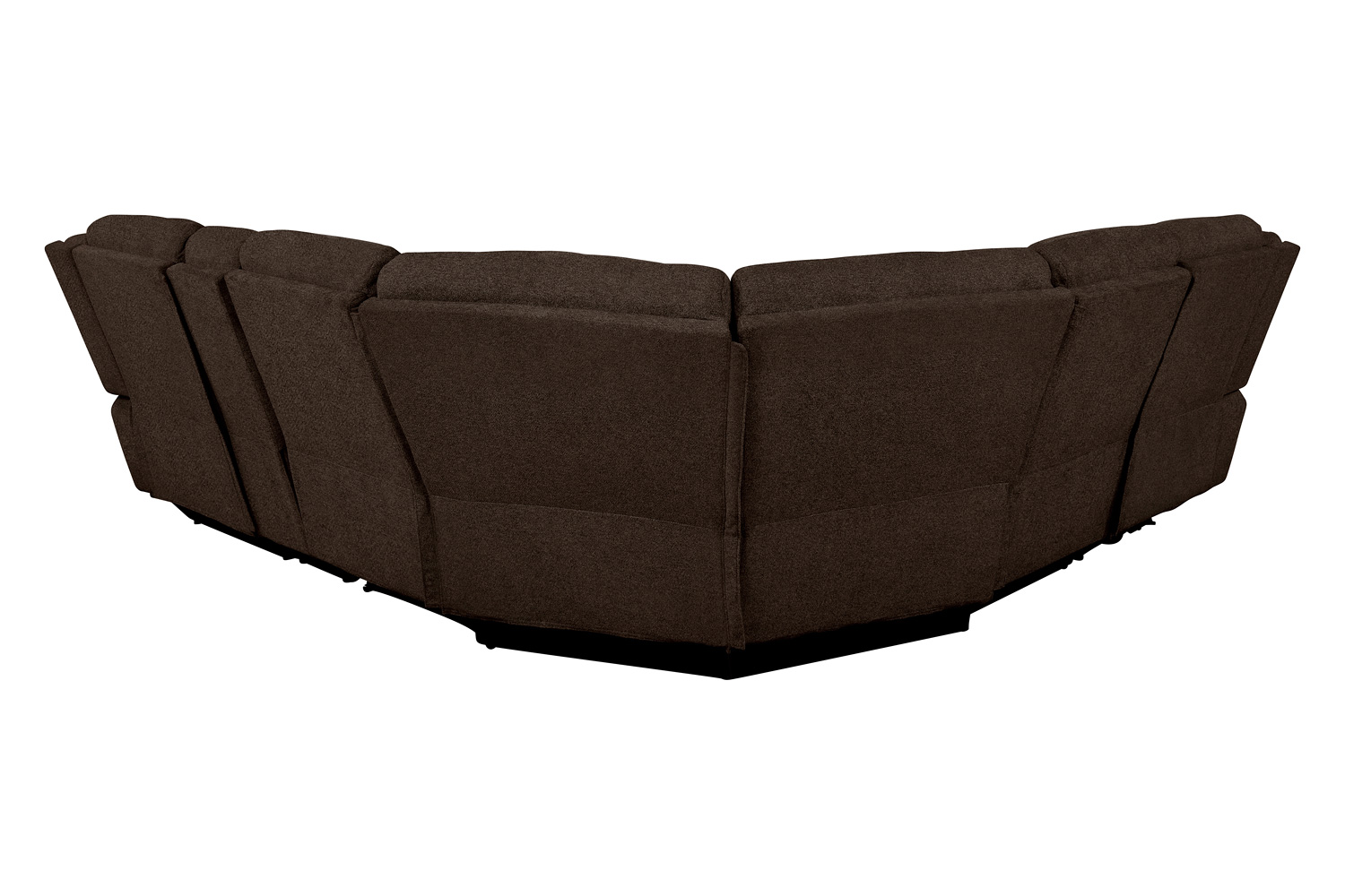 Coaster Belize 6-Piece Pillow Top Arm Motion Sectional - Brown