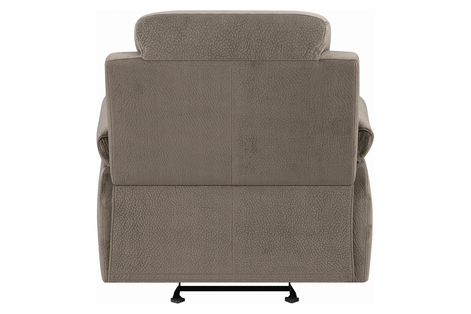 Coaster™ Myleene Pillow Top Arm Glider Recliner - Mocha