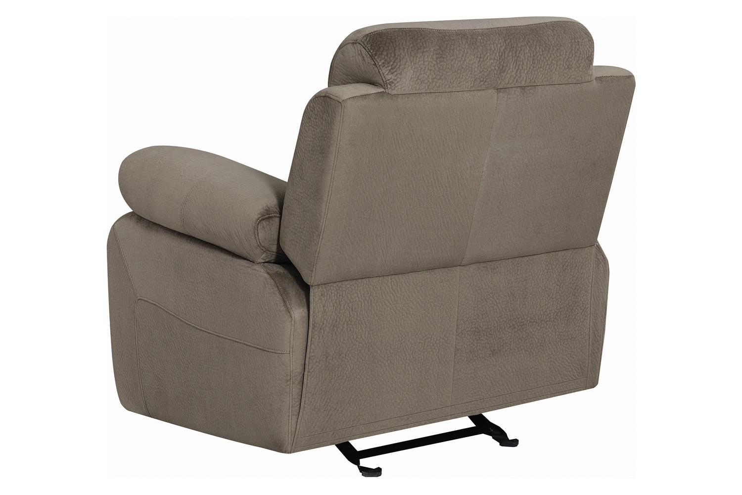 Coaster™ Myleene Pillow Top Arm Glider Recliner - Mocha