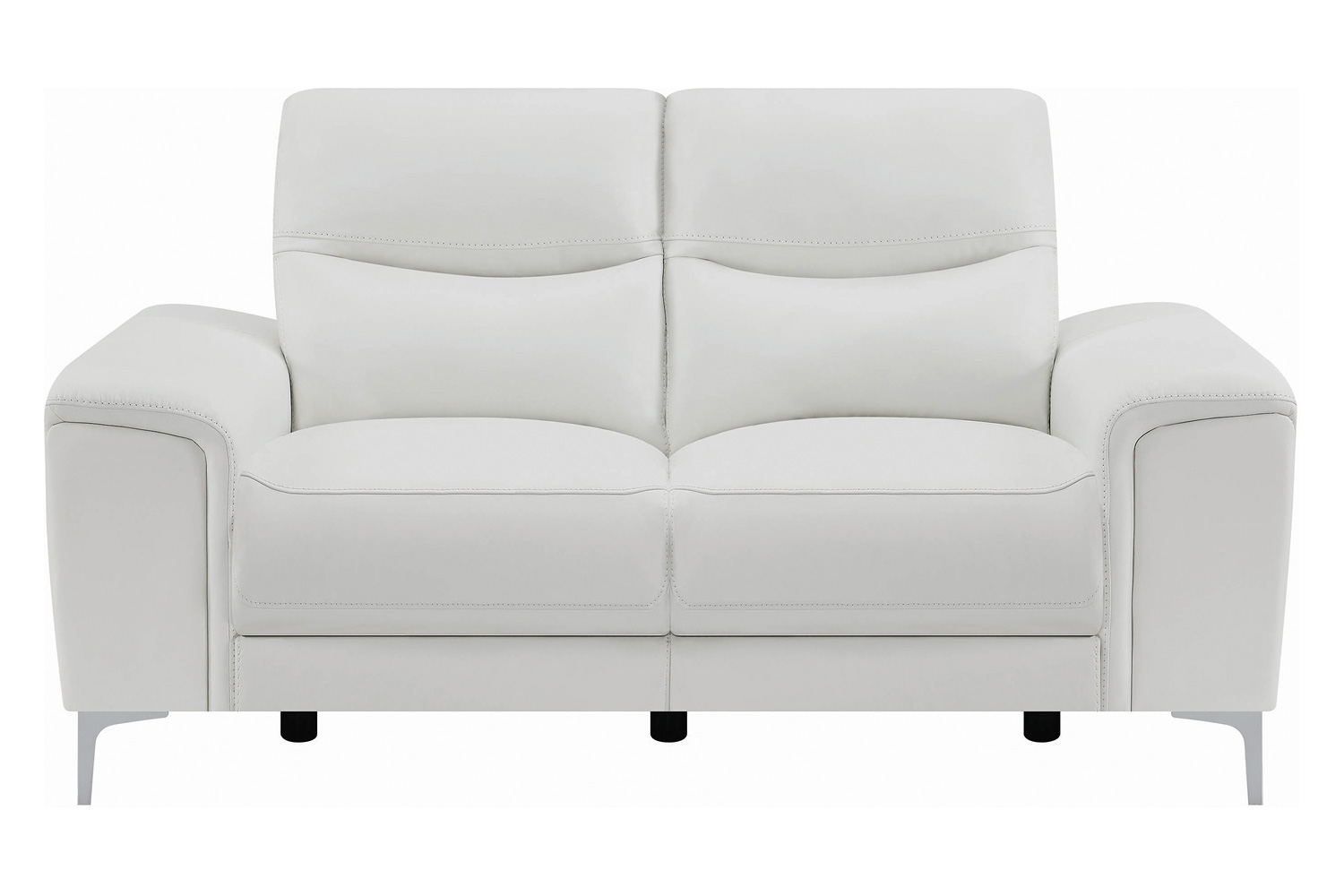 Coaster - Largo Upholstered Power Loveseat in White