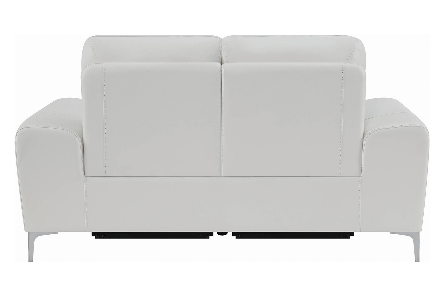 Coaster - Largo Upholstered Power Loveseat in White