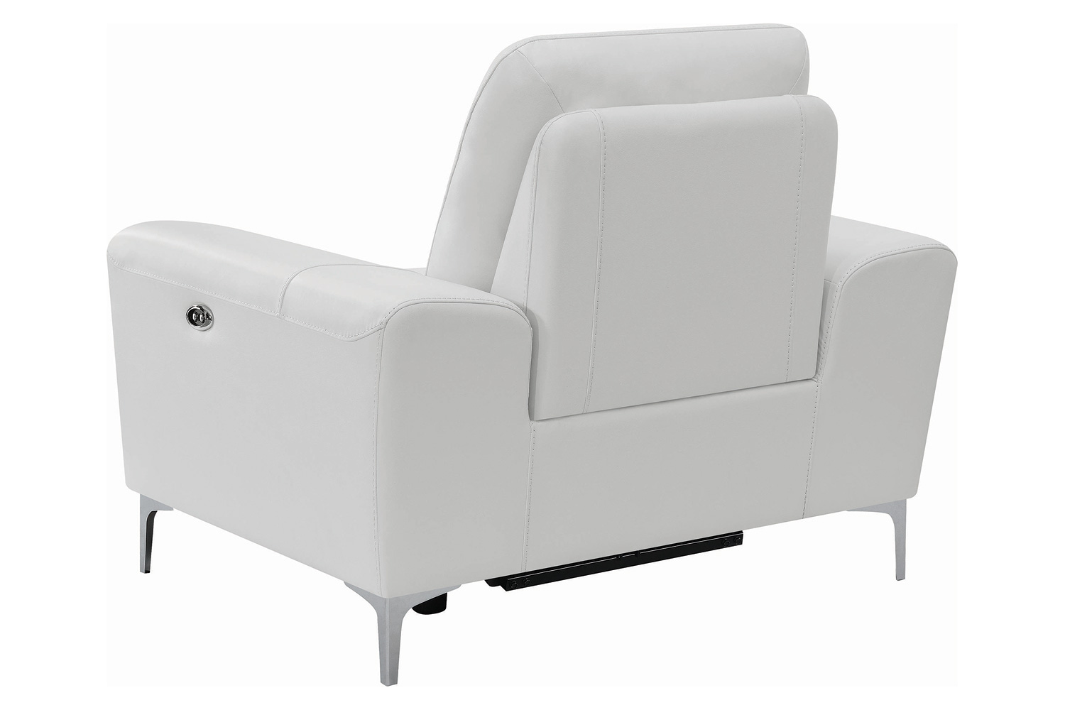 Coaster™ Largo Upholstered Power Recliner - White