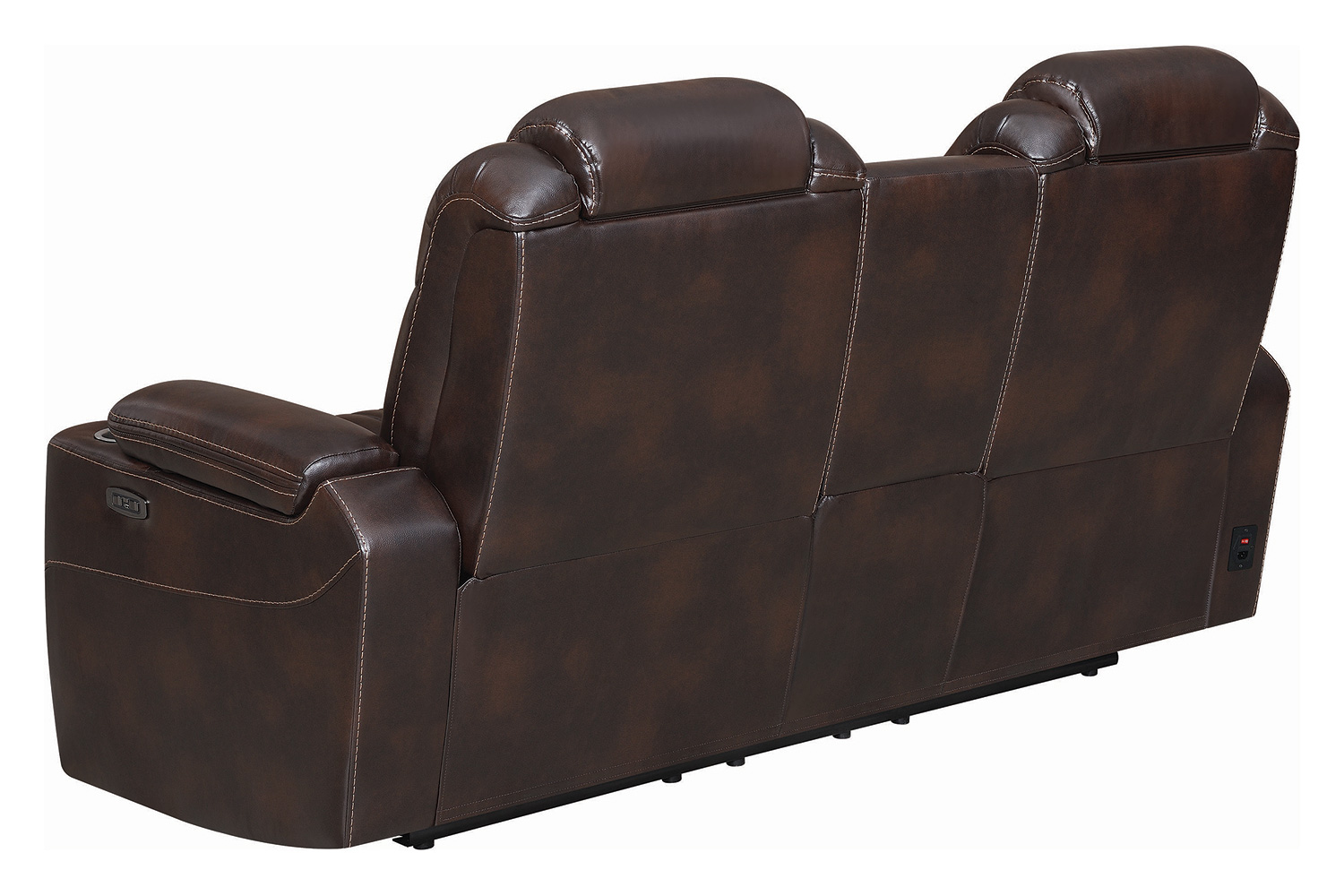 Coaster Korbach Upholstered Power Loveseat - Espresso