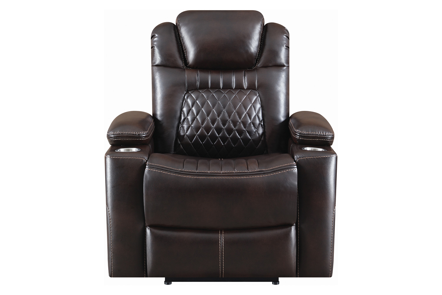 Coaster™ Korbach Upholstered Power Recliner - Espresso