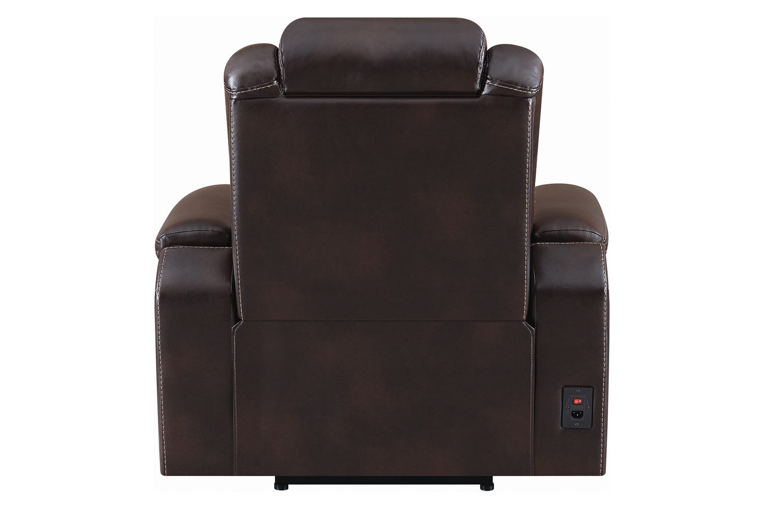 Coaster™ Korbach Upholstered Power Recliner - Espresso