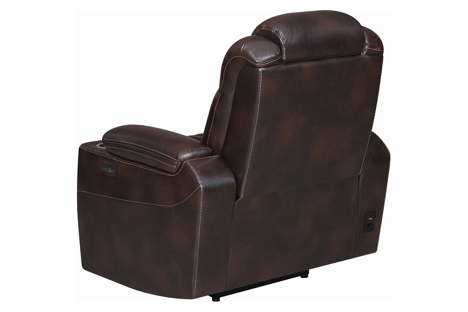 Coaster™ Korbach Upholstered Power Recliner - Espresso