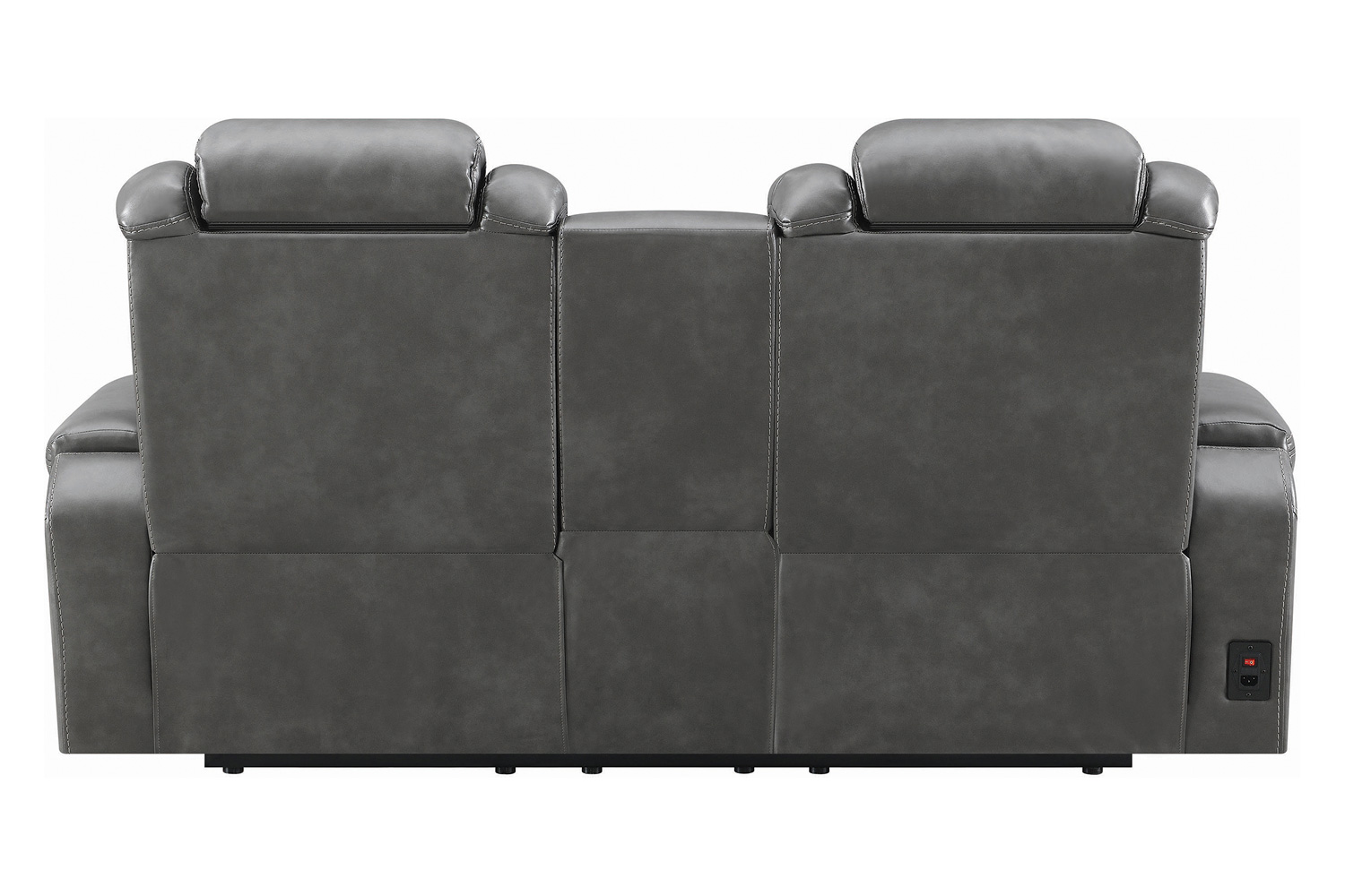 Coaster Korbach Upholstered Power Loveseat - Charcoal