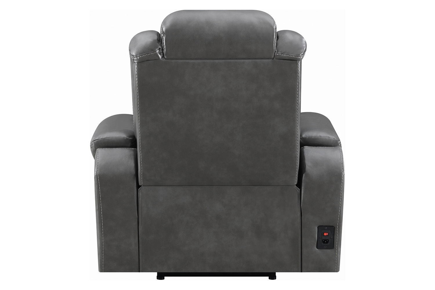 Coaster™ Korbach Upholstered Power Recliner - Charcoal