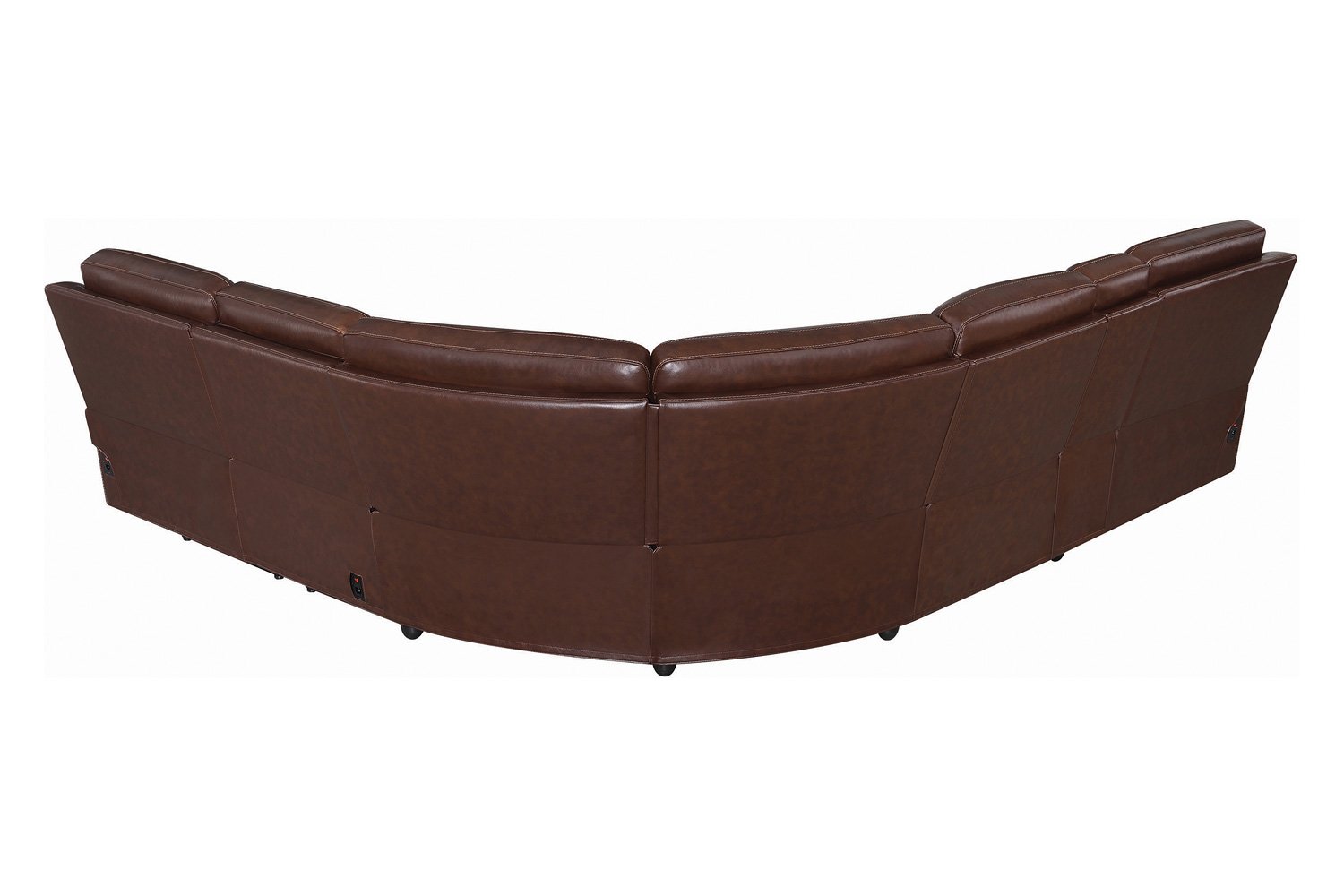 Coaster - Chester 6-Piece Power Sectional in Chocolate