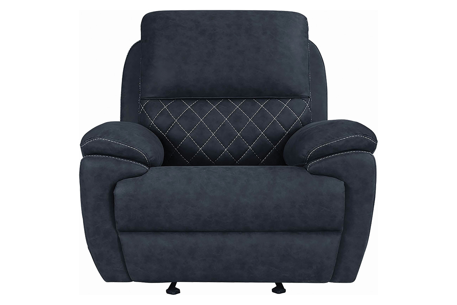 Coaster Variel Glider Recliner - Blue