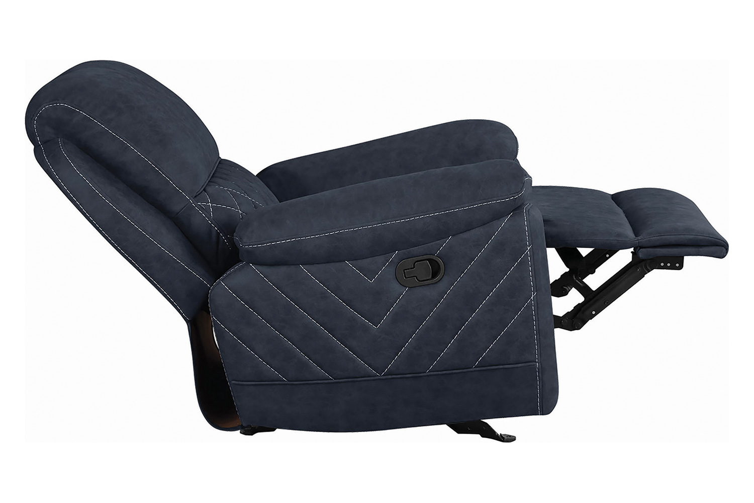 Coaster Variel Glider Recliner - Blue