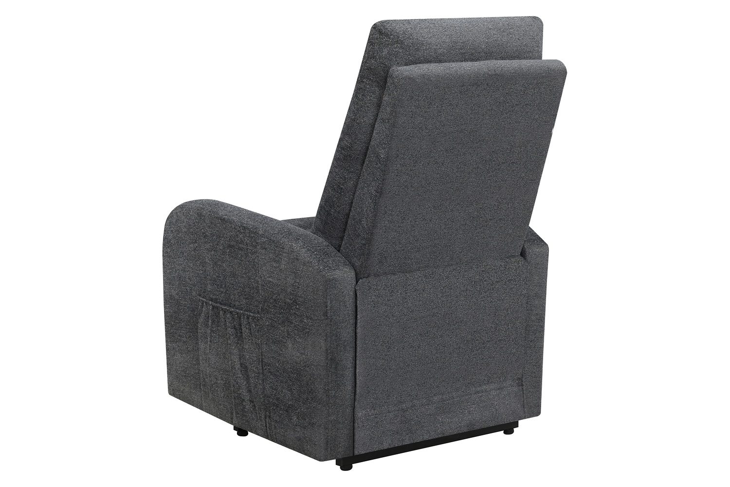 Coaster Tufted Upholstered Power Lift Recliner - Charcoal