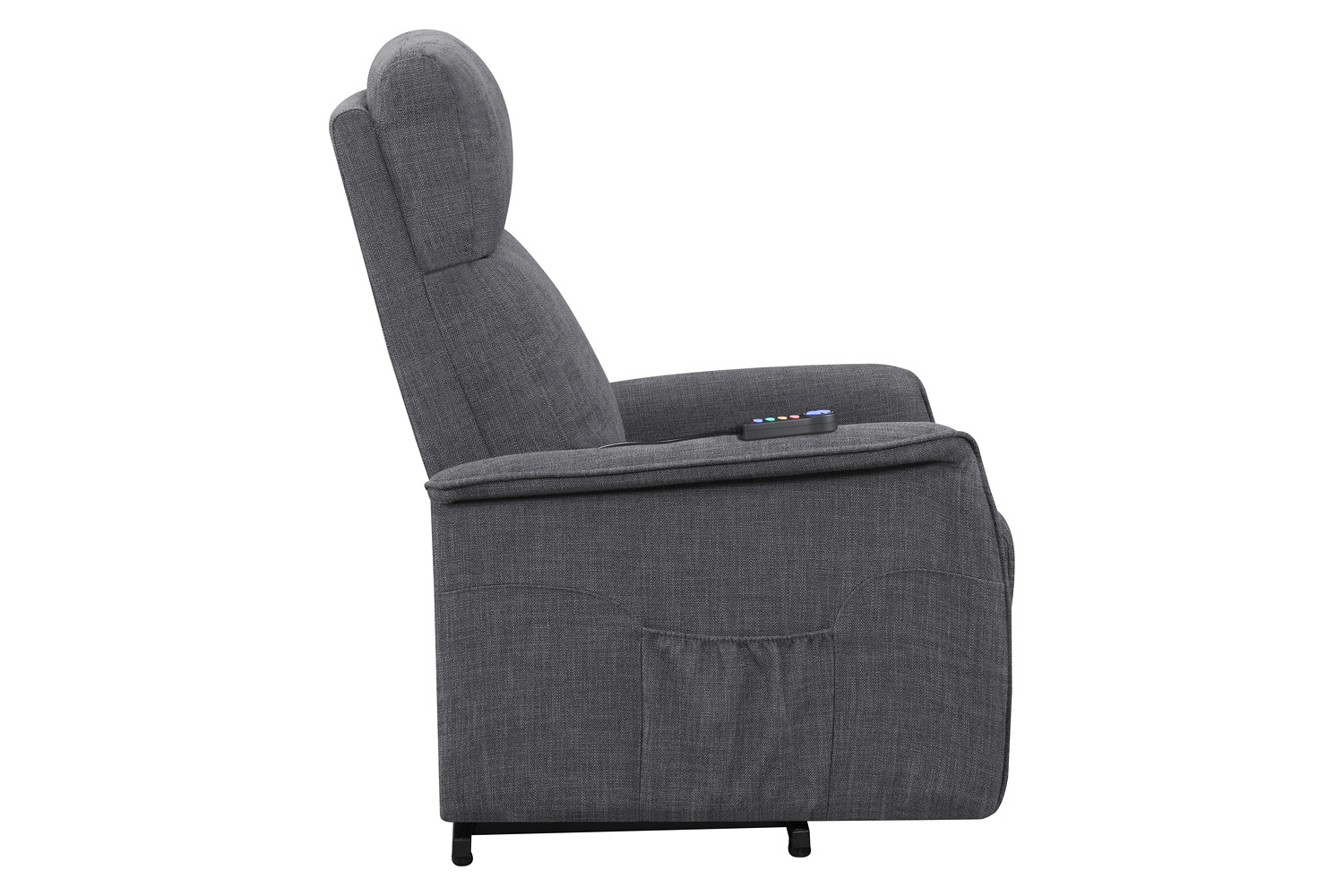 Coaster™ Power Lift Recliner with Wired Remote - Charcoal