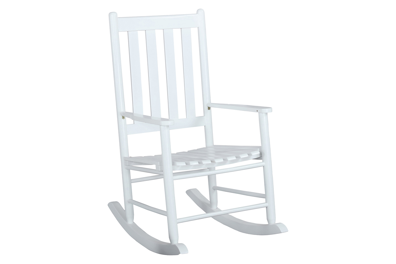 Coaster - Slat Back Wooden Rocking Chair