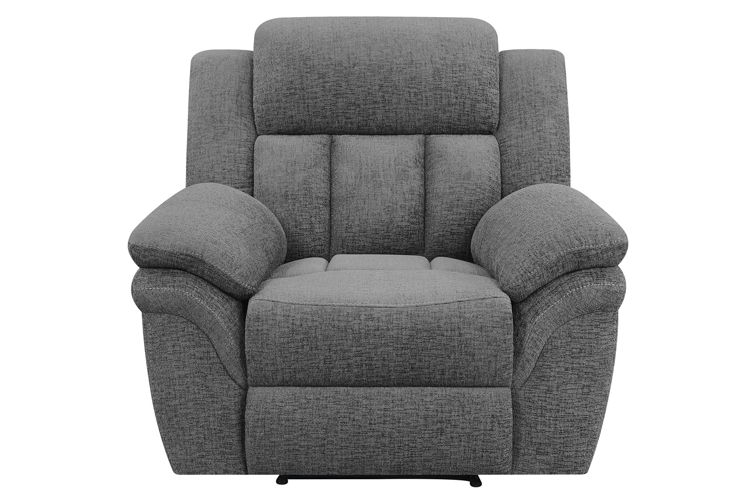 Coaster™ Bahrain Upholstered Glider Recliner - Charcoal