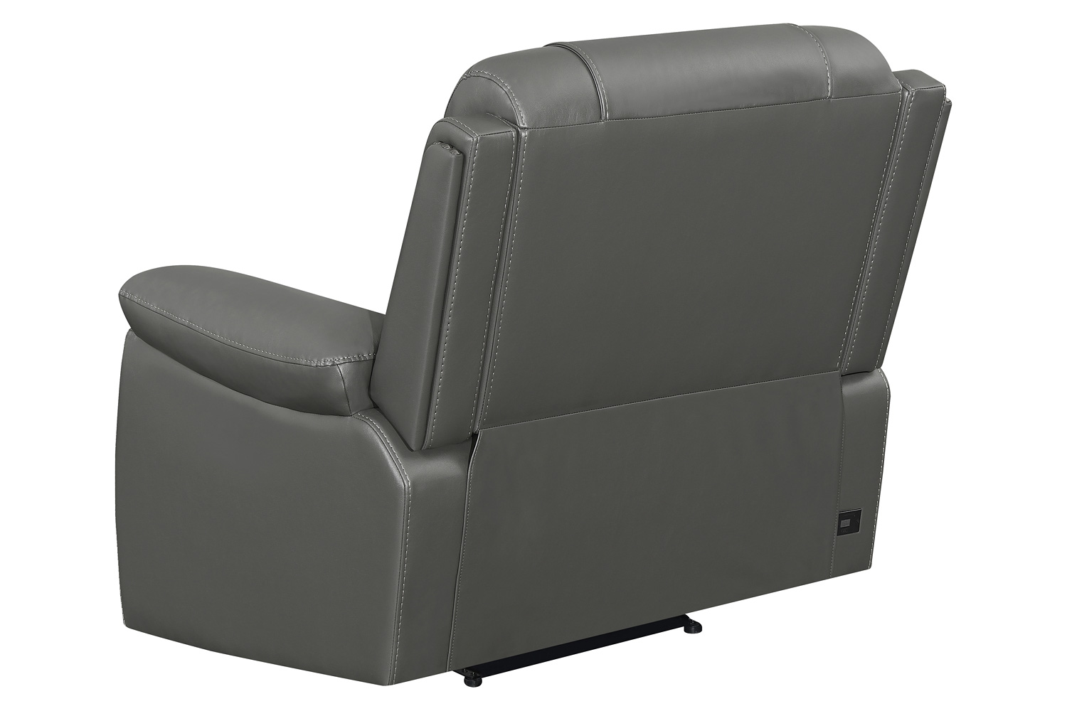 Coaster™ Flamenco Tufted Upholstered Recliner - Charcoal