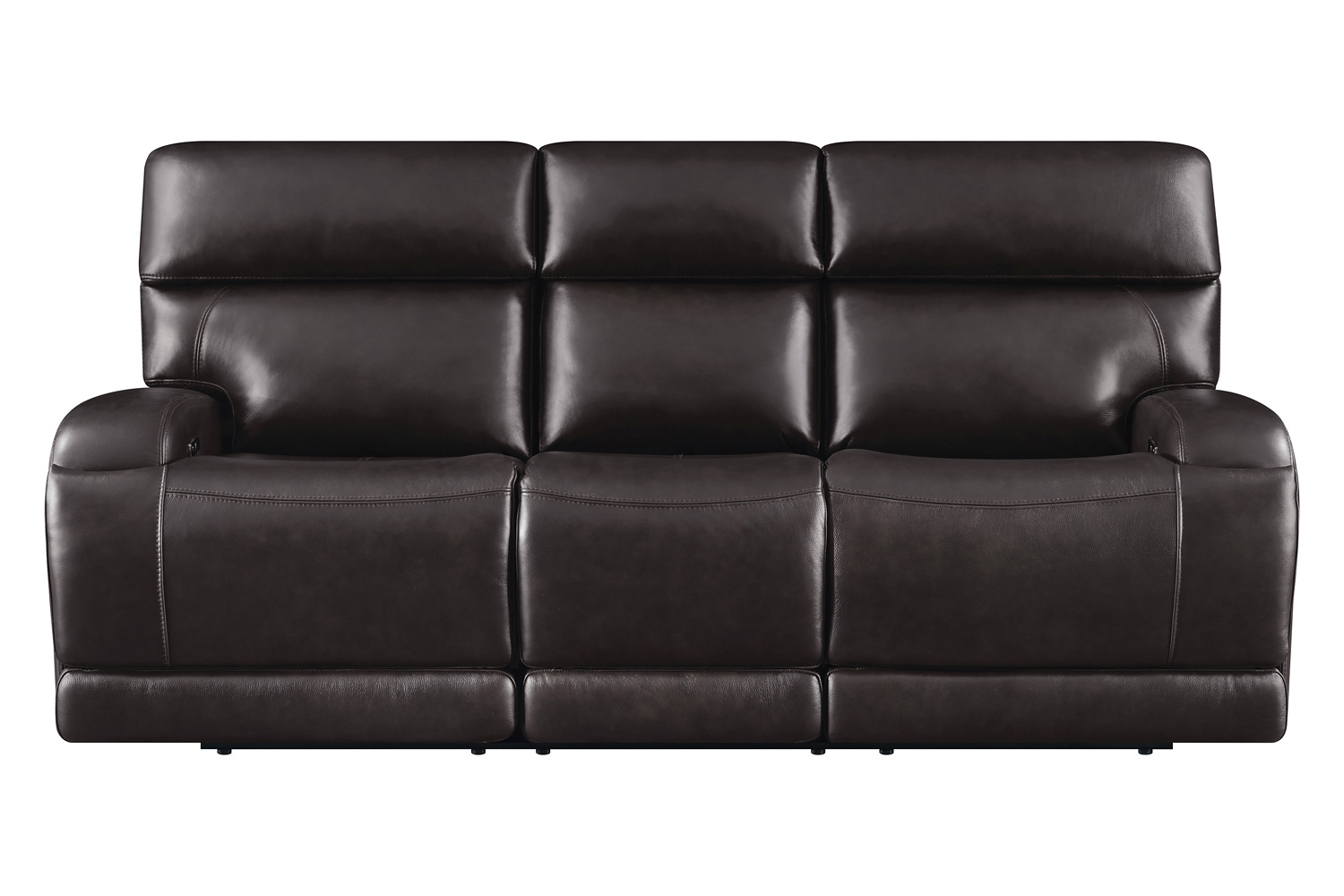 Coaster Longport Upholstered Power Sofa - Dark Brown