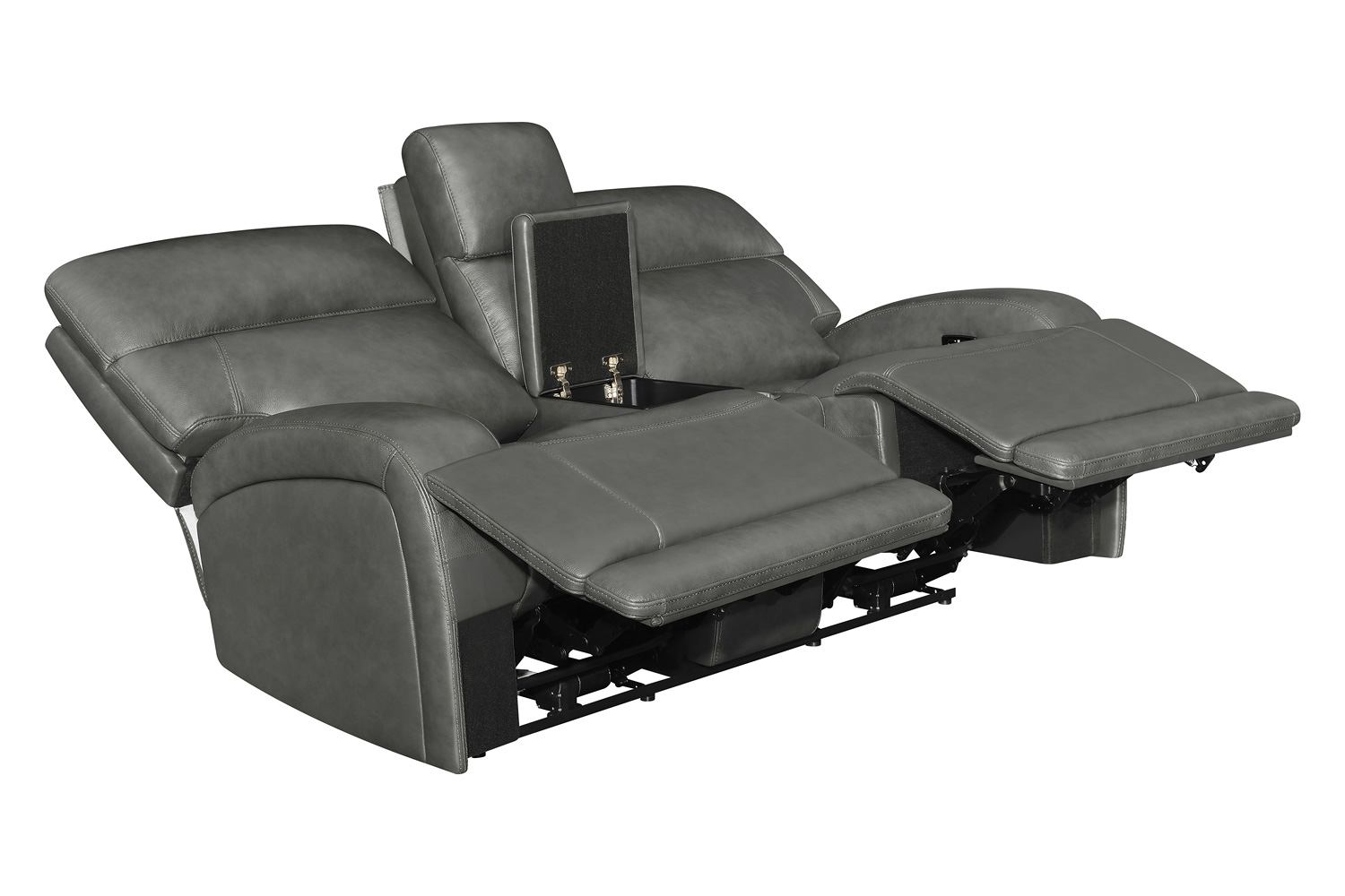 Coaster - Longport Upholstered Power Loveseat with Console