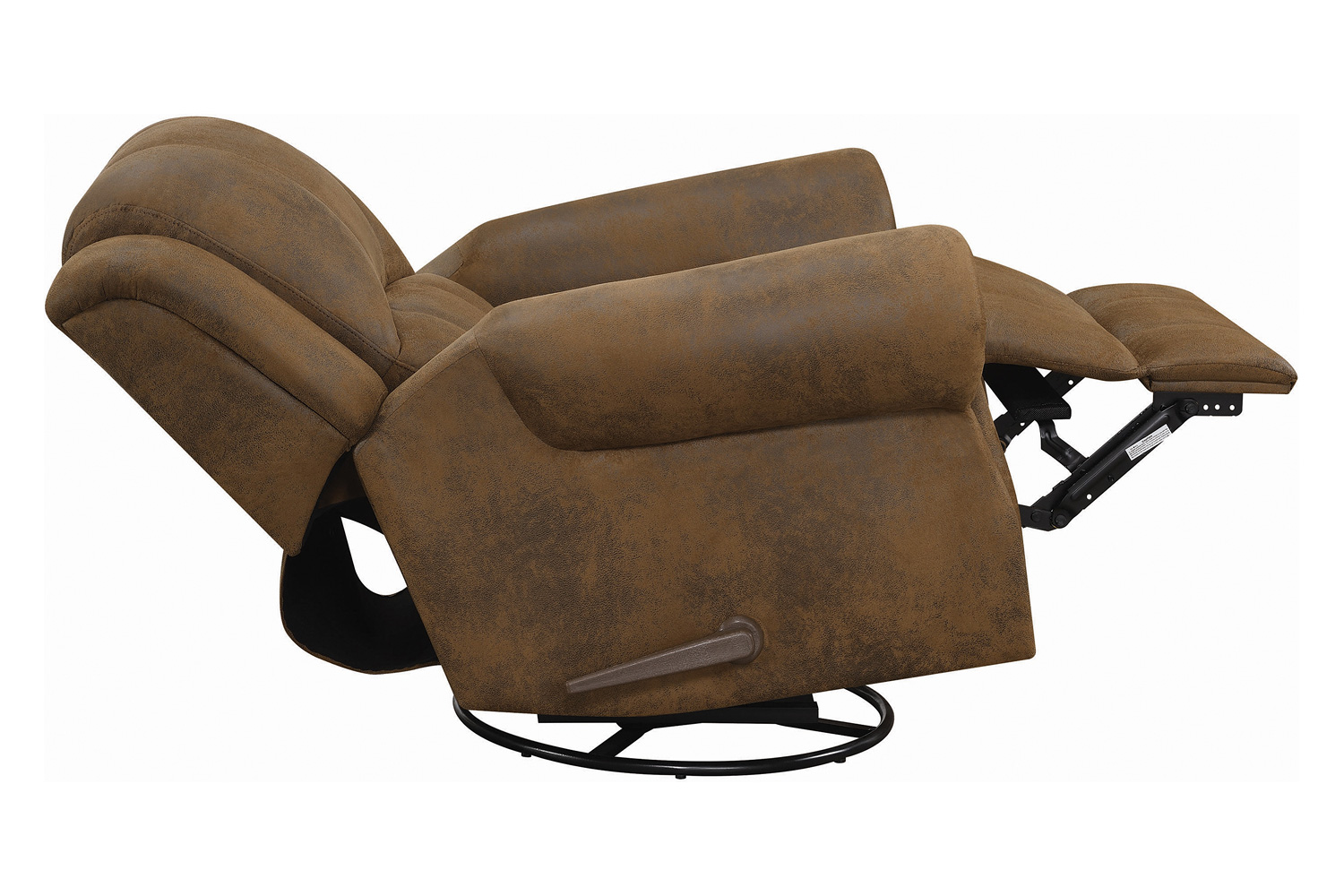 Coaster Sir Rawlinson Swivel Rocker Recliner - Buckskin Brown