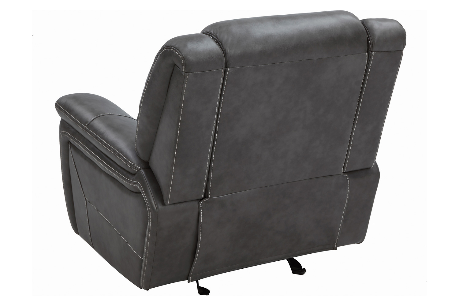 Coaster™ Conrad Upholstered Motion Glider Recliner - Gray