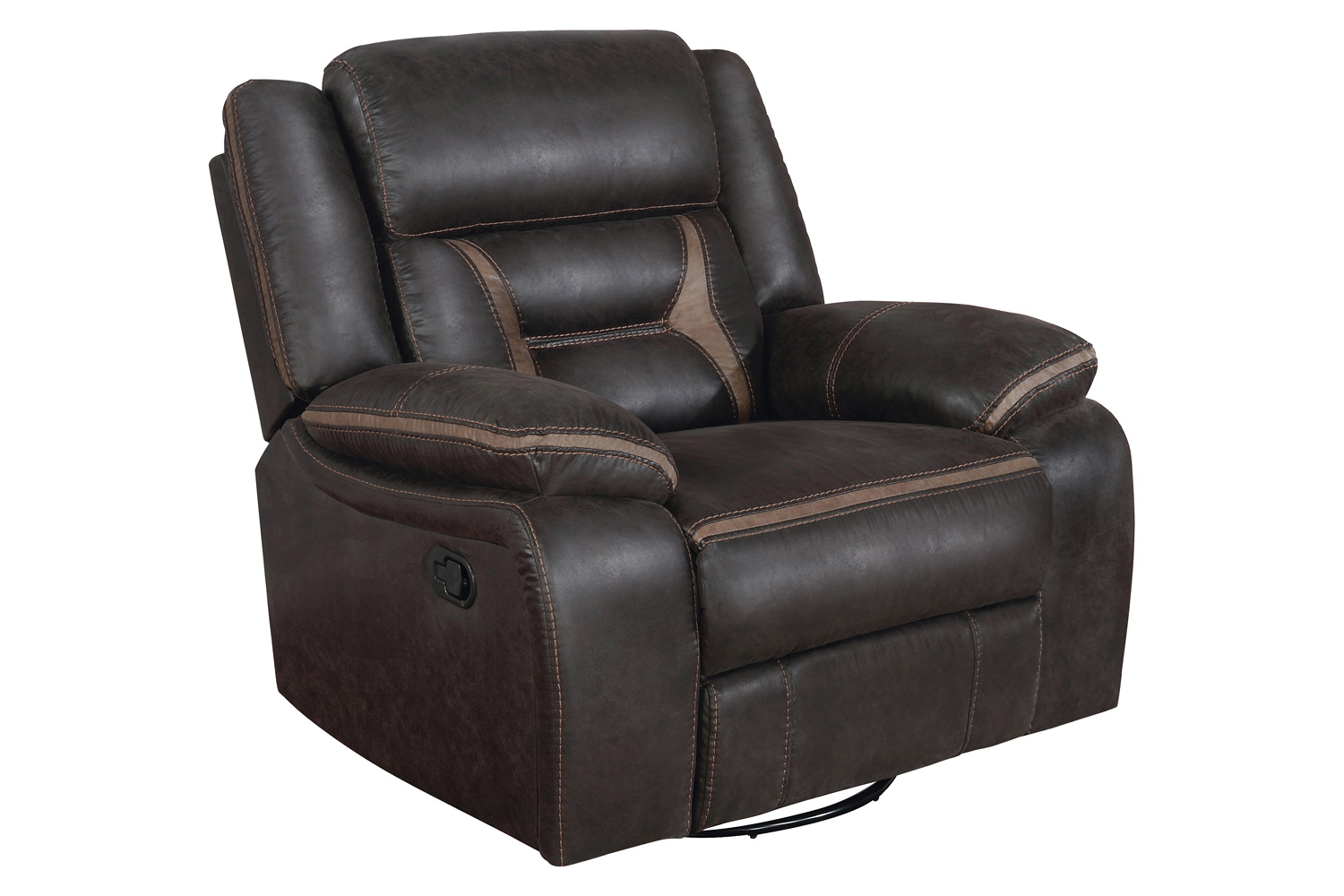 Coaster - Greer Upholstered Tufted Back Glider Recliner