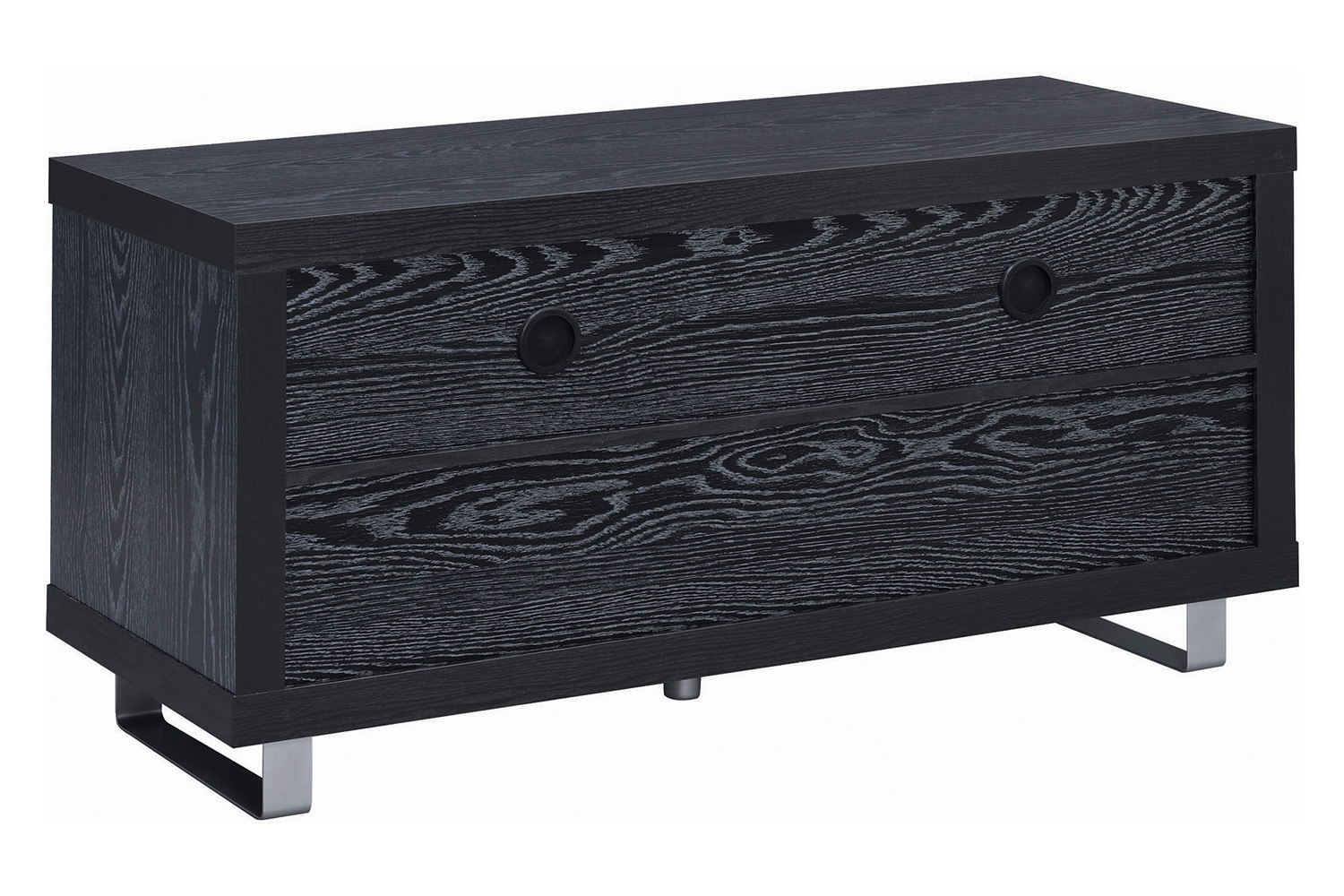 Coaster 48" 3-Drawer TV Console - Black Oak