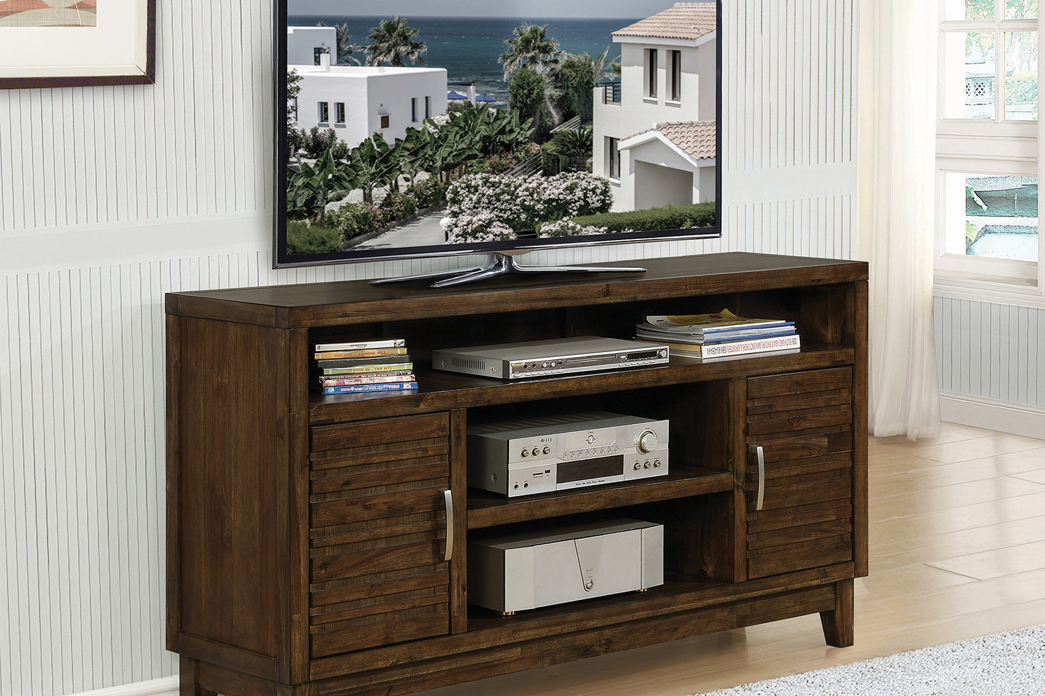 Coaster - 2-Door TV Console in Rustic Mindy