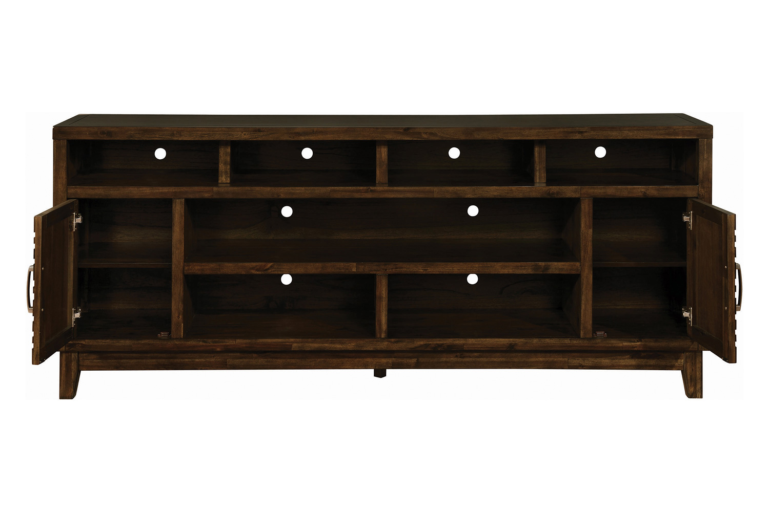 Coaster - 2-Door Rectangular TV Console in Rustic Mindy