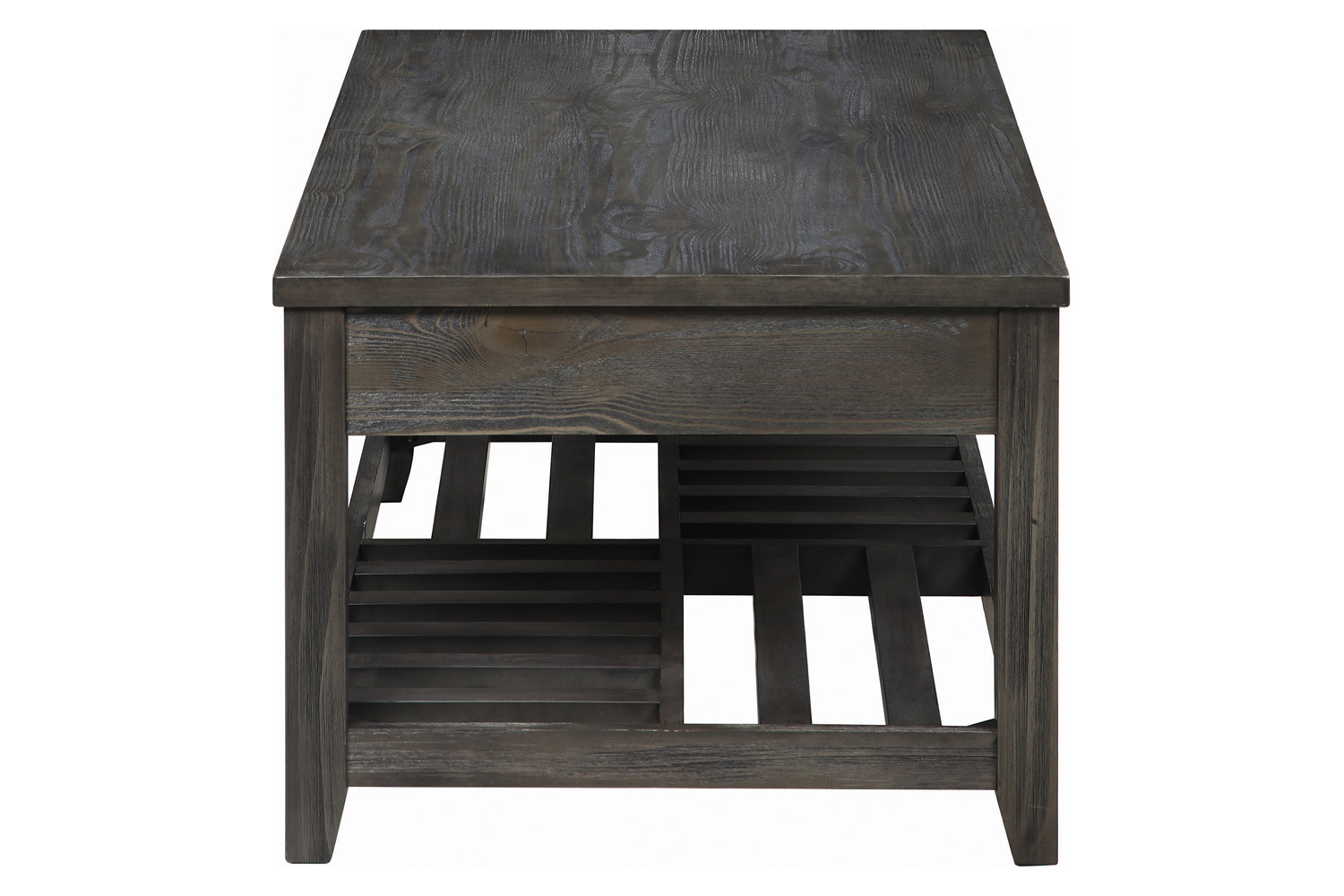 Coaster - Lift Top Coffee Table With Storage in Cavities Gray