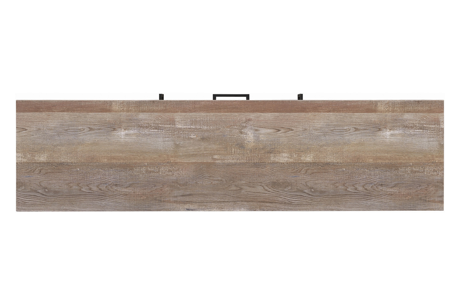 Coaster 59" 2-Drawer TV Console - Weathered Oak