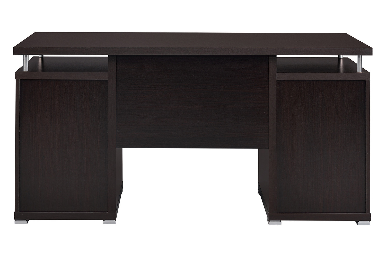 Coaster Tracy 2-Drawer Computer Desk - Cappuccino