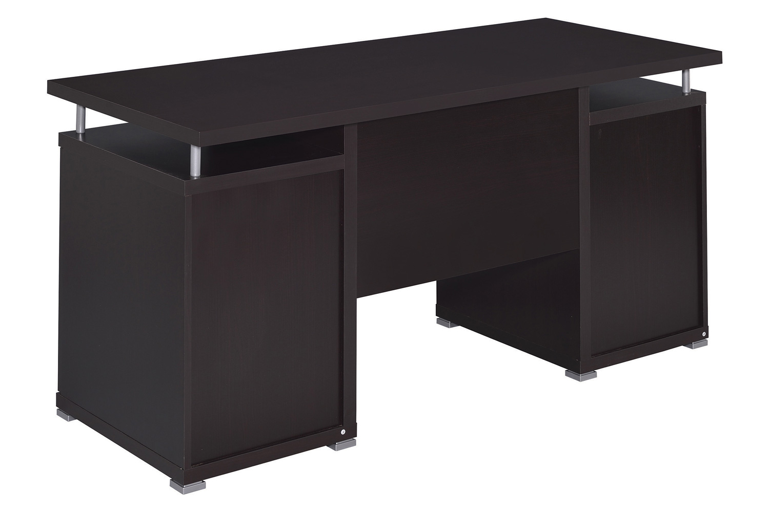 Coaster Tracy 2-Drawer Computer Desk - Cappuccino