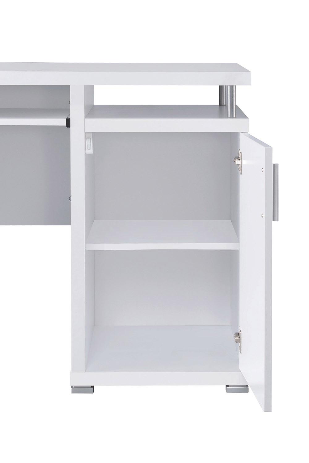 Coaster Tracy 2-Drawer Computer Desk - White