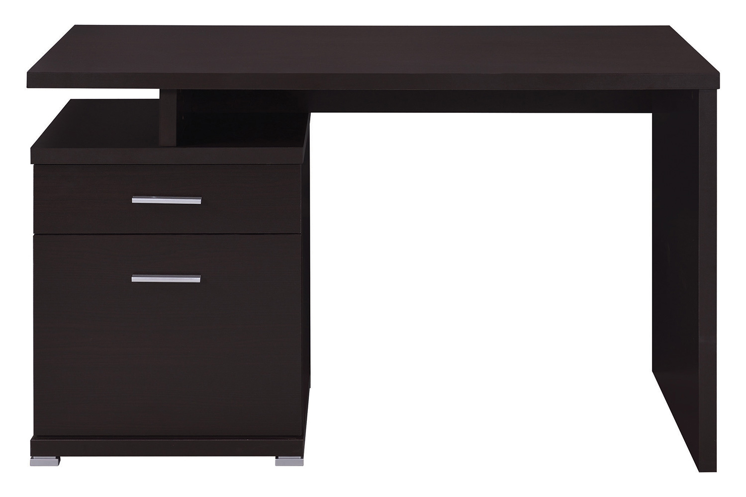 Coaster - Irving 2-Drawer Office Desk with Cabinet