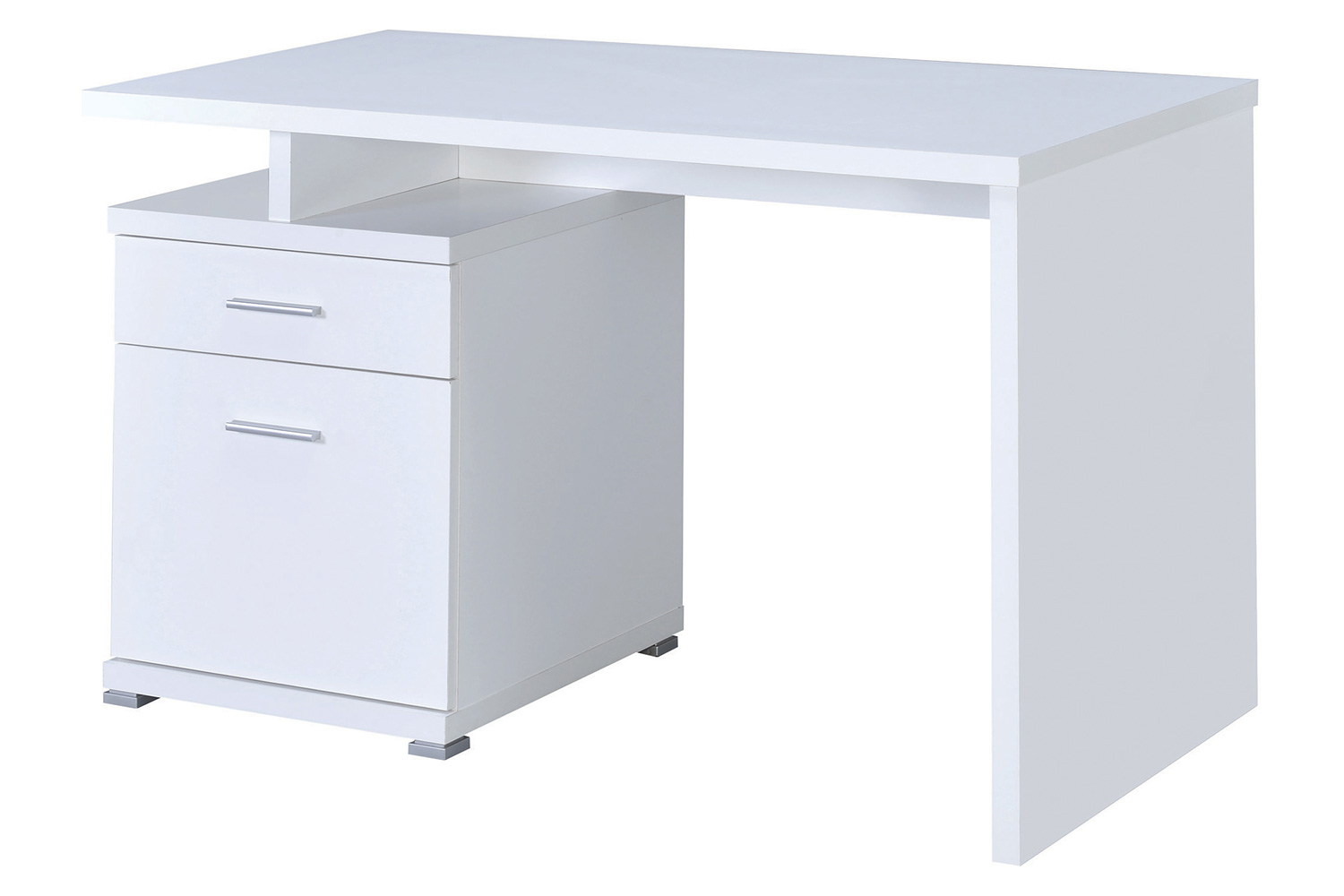 Coaster - Irving 2-Drawer Office Desk with Cabinet