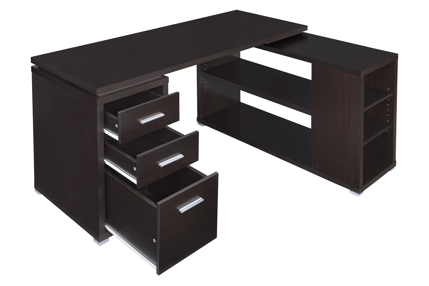 Coaster - Yvette L-Shape Office Desk